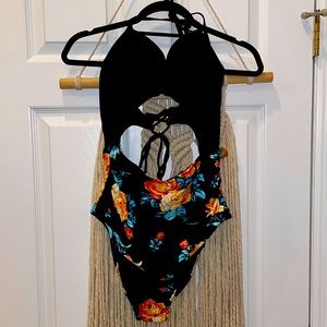 One piece bathing suit